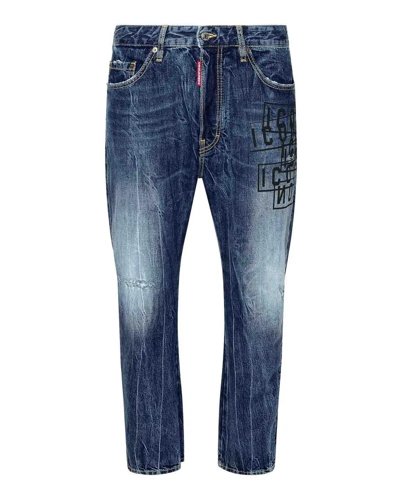 Dsquared2 Bootcut Jeans - Blau Blau