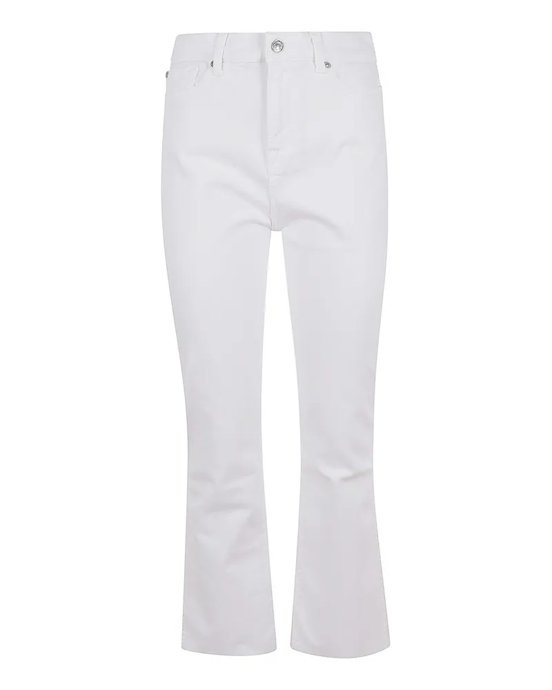 7 for all mankind Bootcut Jeans - Weiß Weiß