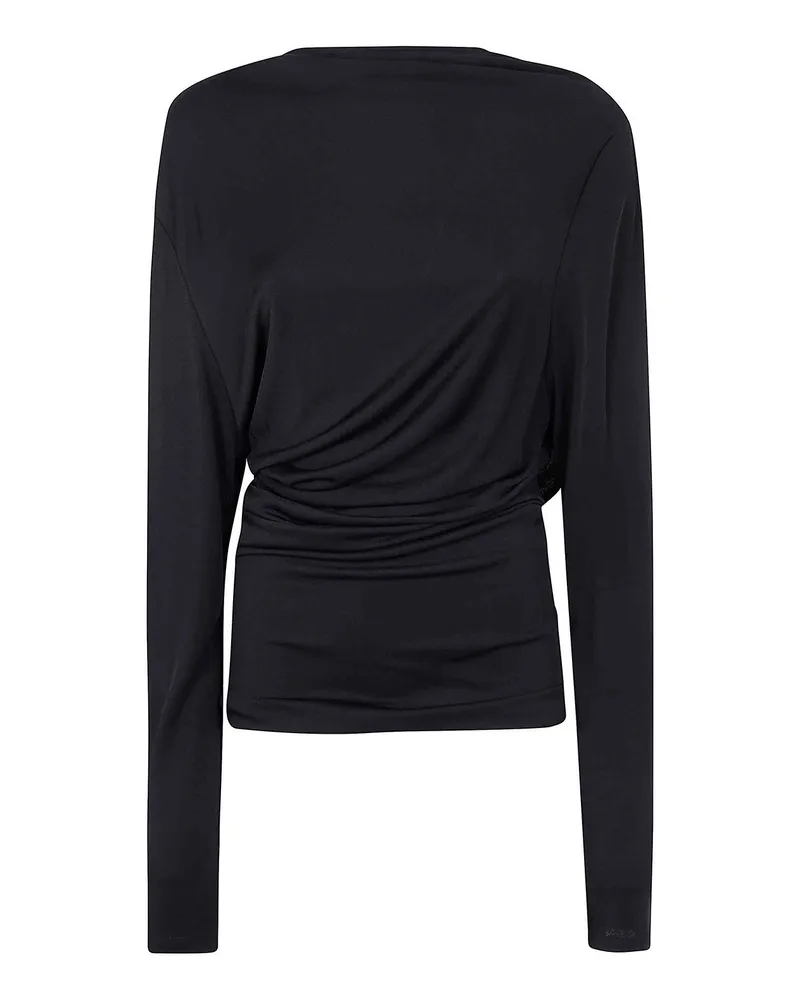 Jacquemus Knielanges Kleid - Schwarz Schwarz