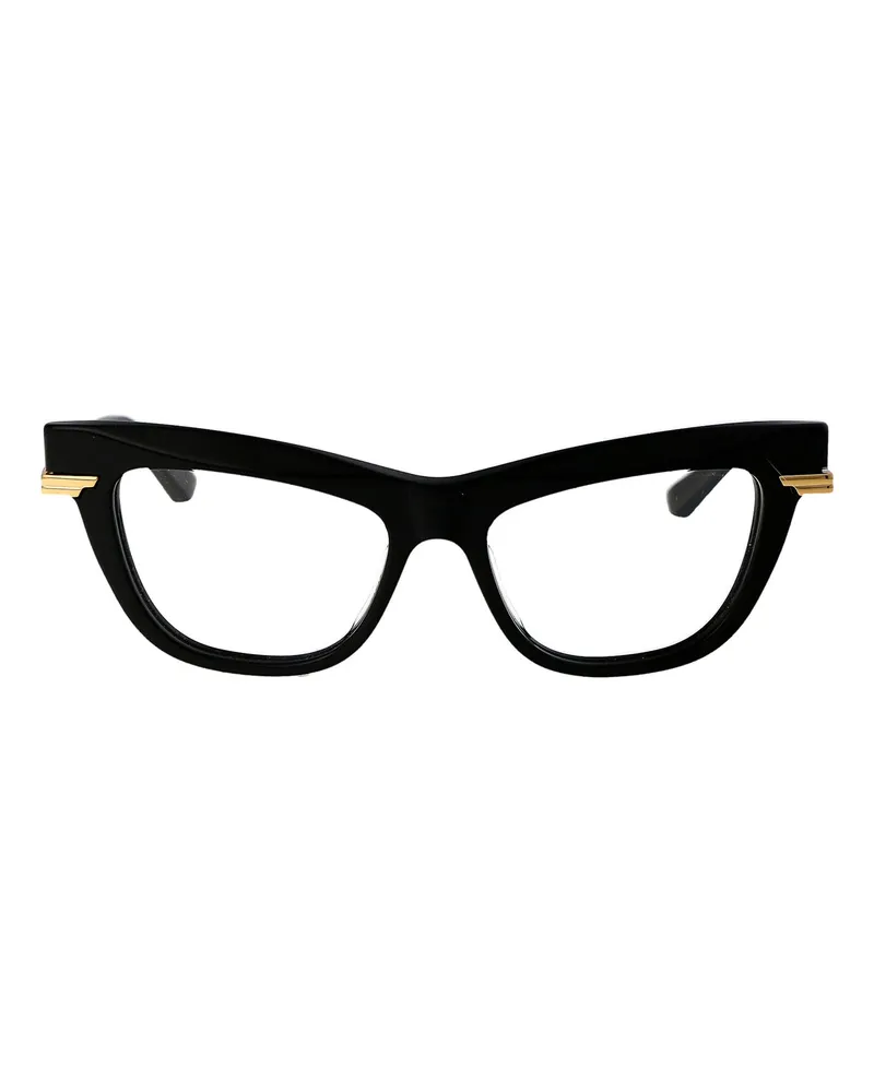 Bottega Veneta Sonnenbrille - Schwarz Schwarz