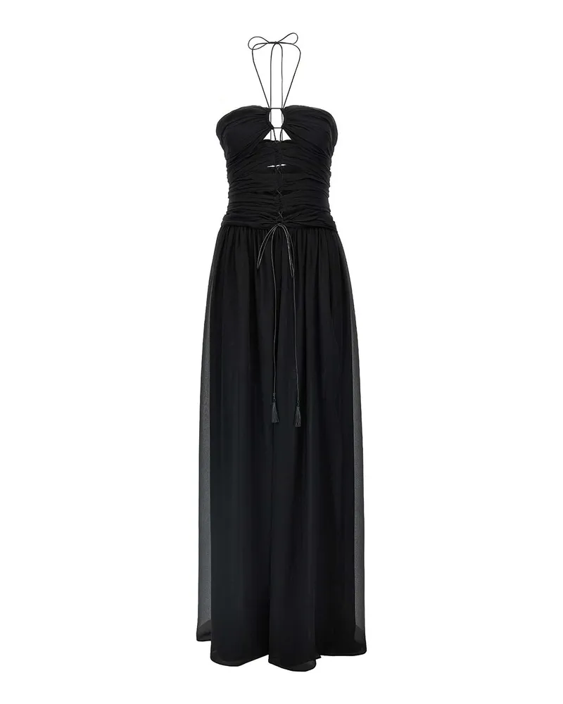 Tom Ford Knielanges Kleid - Schwarz Schwarz