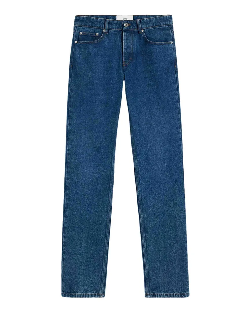 AMI Paris Bootcut Jeans - Dunkles Jeansblau Dunkles