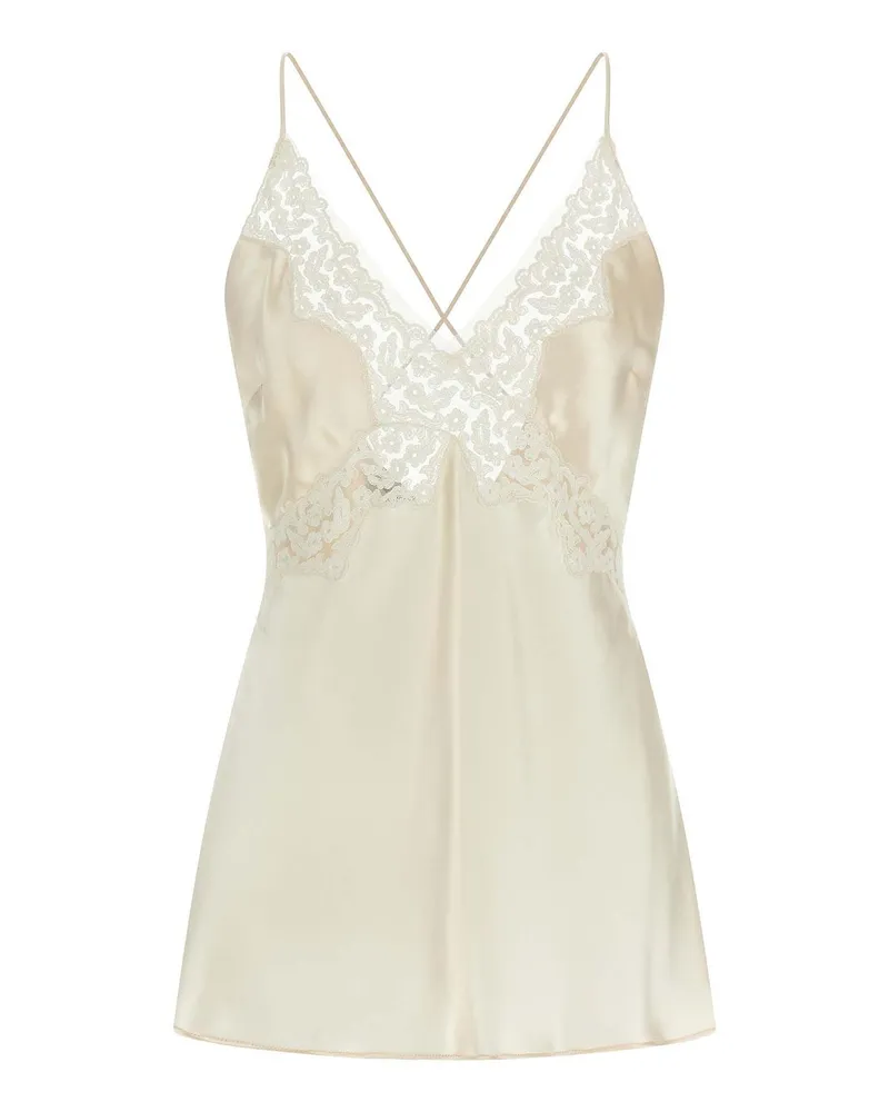 Alberta Ferretti Top - Beige Beige