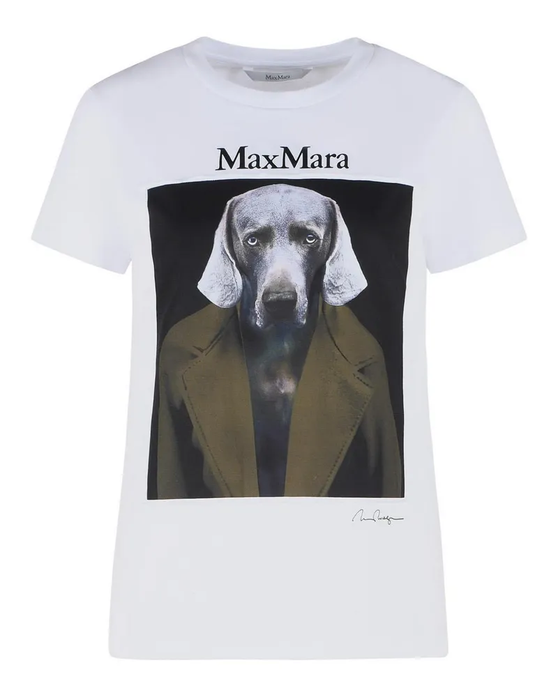 Max Mara Rundhalspullover - Grün Grün