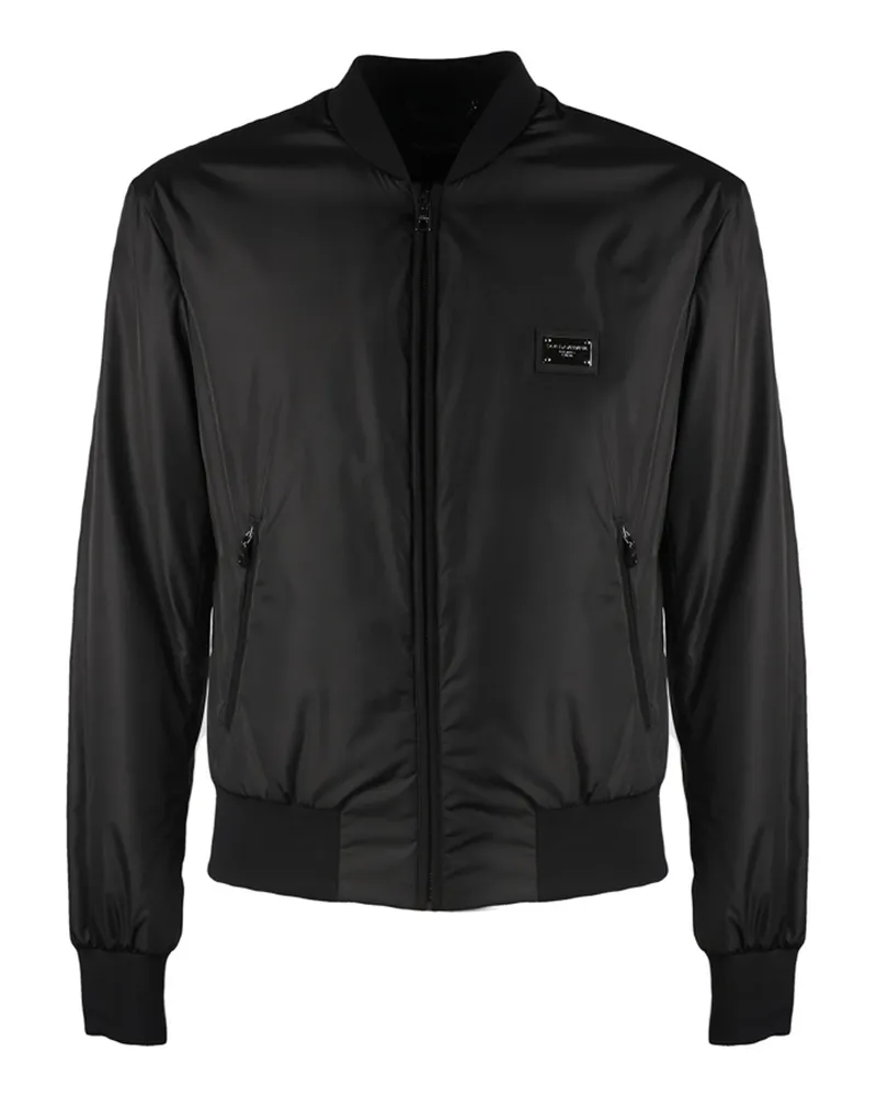 Dolce & Gabbana Bomberjacke - Schwarz Schwarz