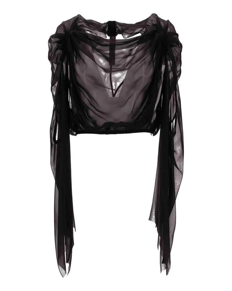 Rick Owens Top - Schwarz Schwarz
