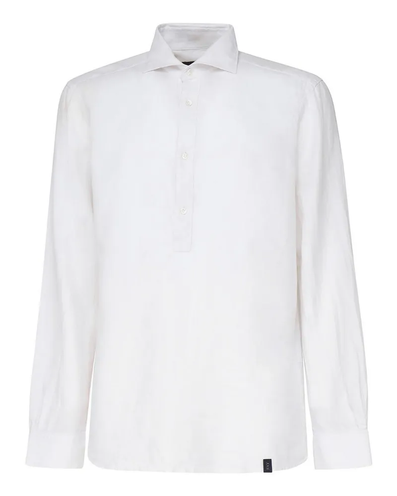 Fay Poloshirt - Weiß Weiß