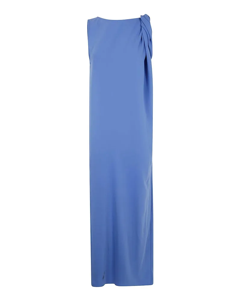 P.A.R.O.S.H. P. A.R. O.S. H. Knielanges Kleid - Blau Blau