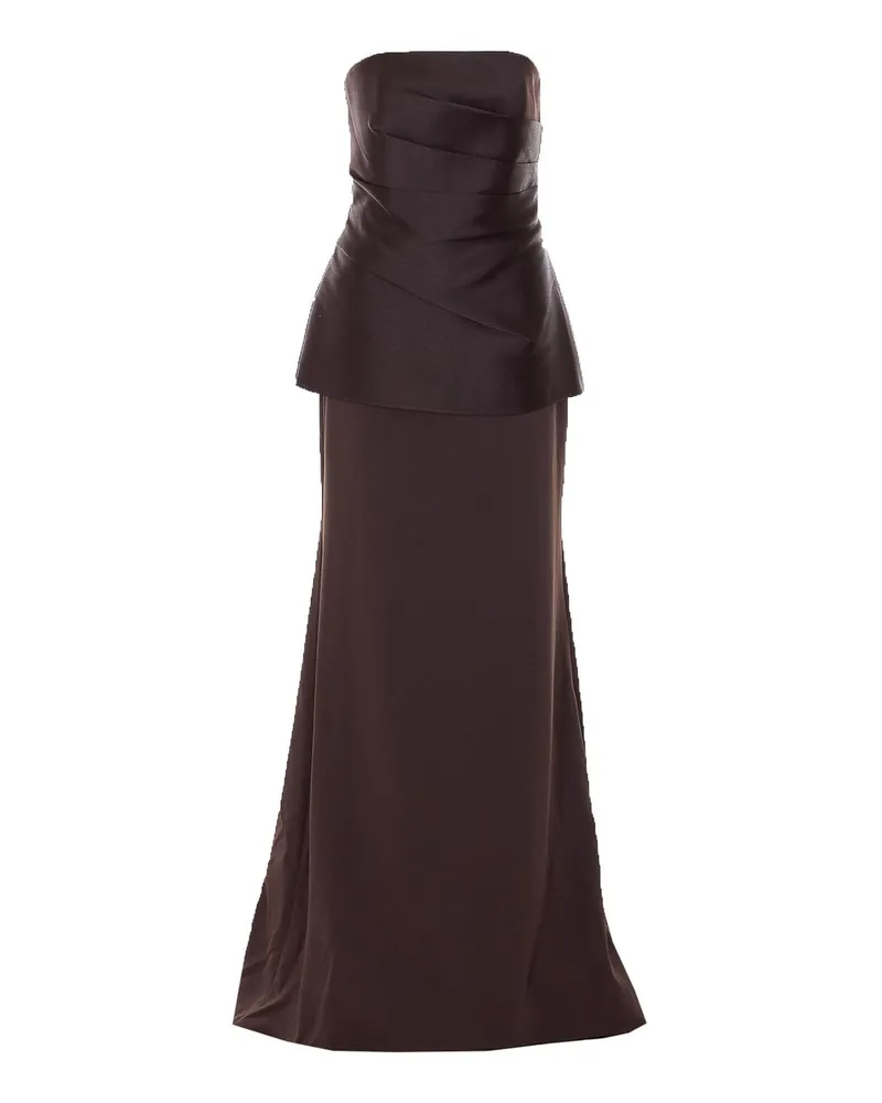Solace London Maxikleid - Braun Braun
