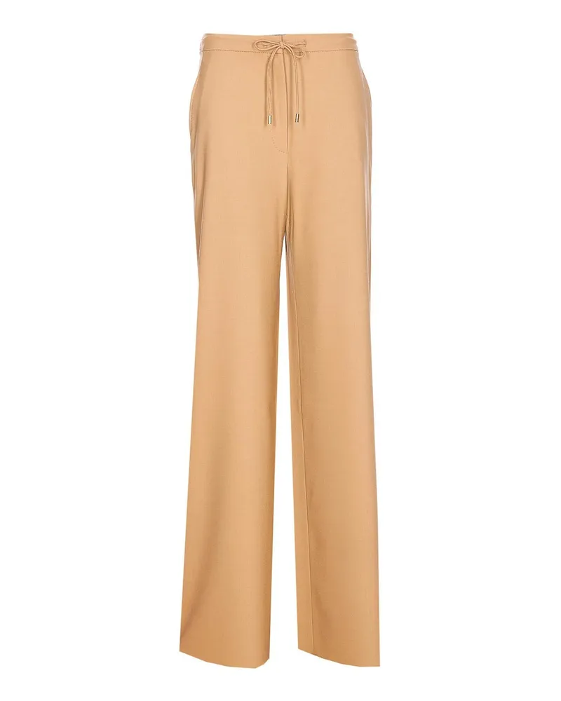 Max Mara Schlagjeans - Beige Beige