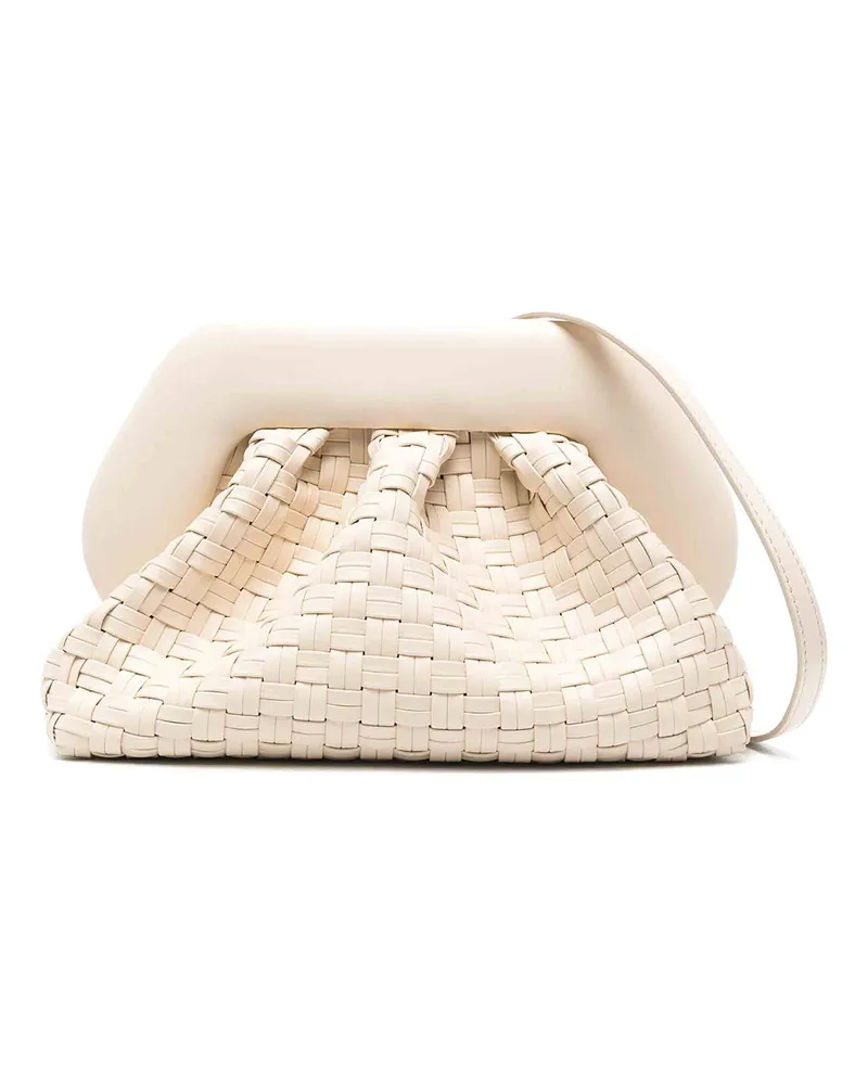 THEMOIRÈ Clutch - Beige Weiß