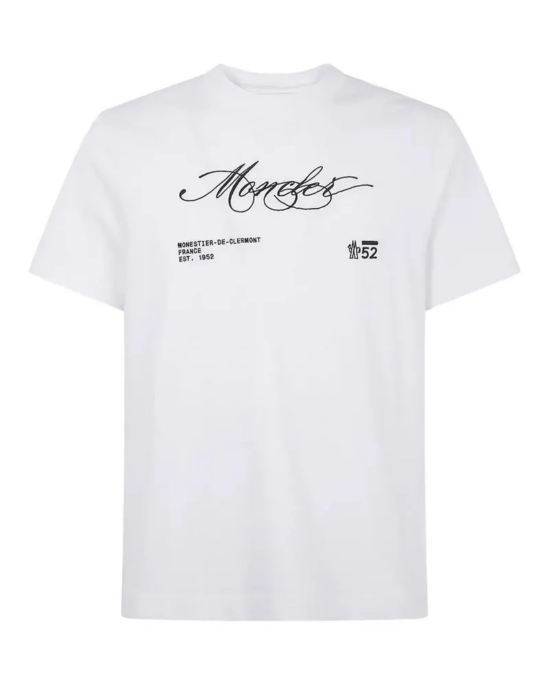 Moncler T-Shirt - Weiß Weiß
