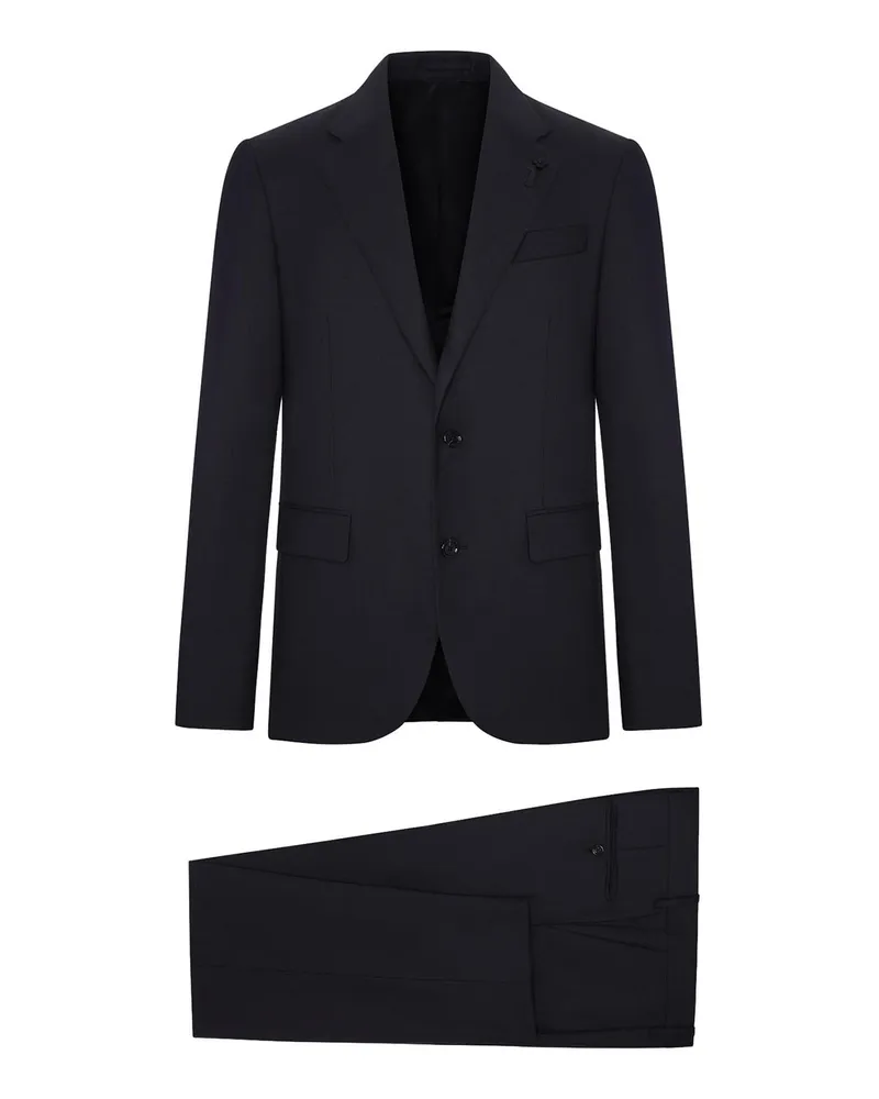 LARDINI Eleganter Anzug - Schwarz Schwarz
