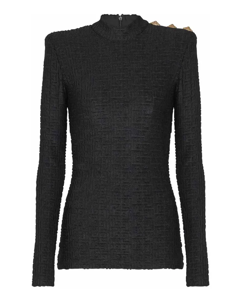 Balmain Top - Schwarz Schwarz
