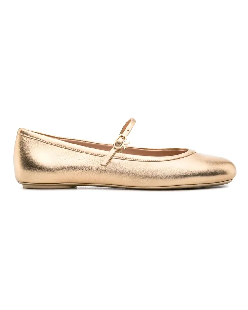 Gianvito Rossi Ballerinas - Braun Gold
