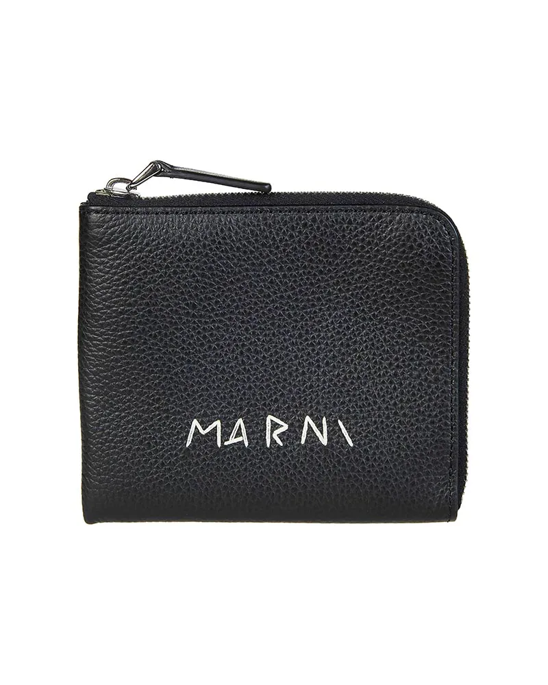Marni Portemonnaie - Schwarz Schwarz