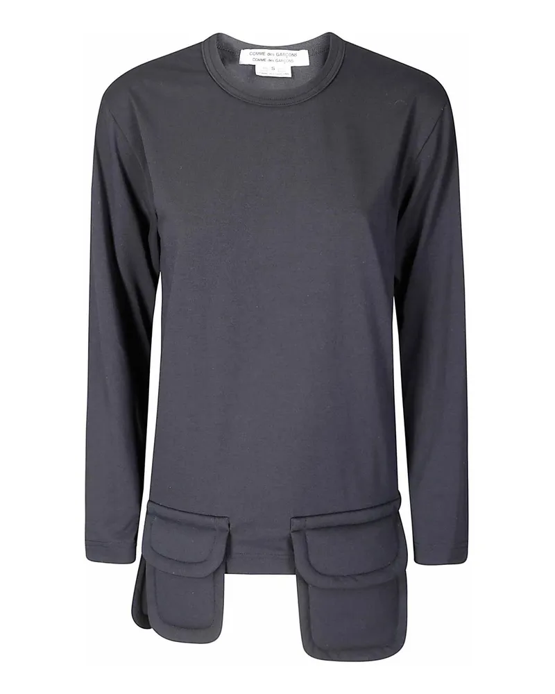 Comme des Garçons T-Shirt - Schwarz Schwarz