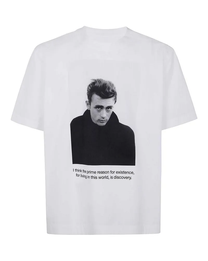 Sacai T-Shirt - Weiß Weiß