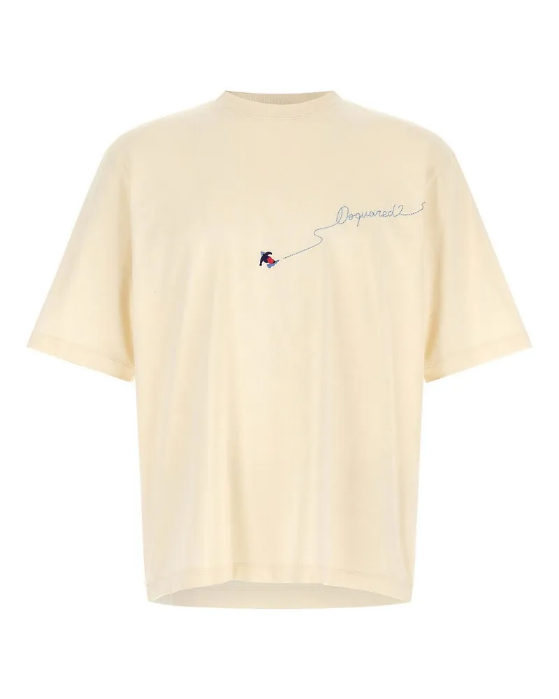 Dsquared2 T-Shirt - Weiß Weiß