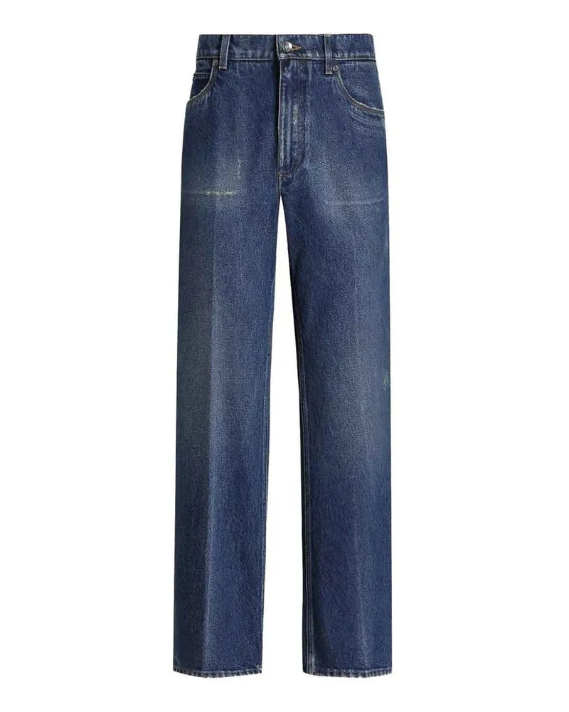 Dolce & Gabbana Bootcut Jeans - Dunkles Jeansblau Dunkles