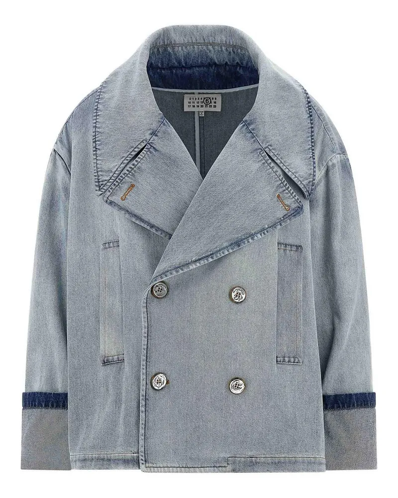 Maison Margiela Blazer - Hellblau Hellblau