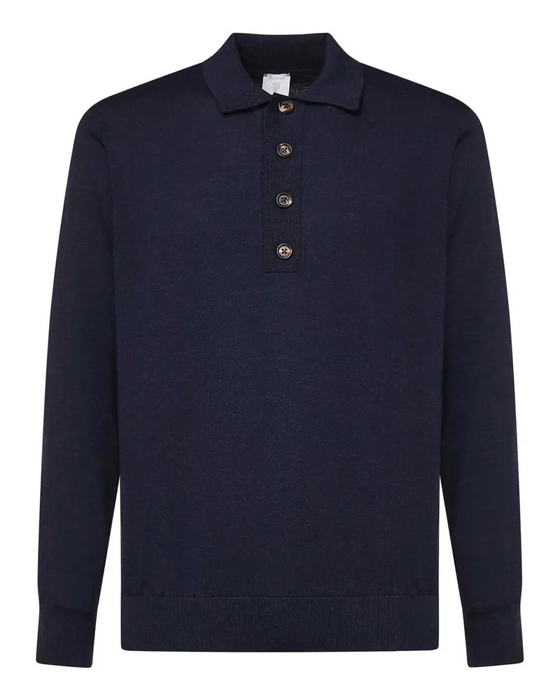Eleventy Poloshirt - Dunkelblau Dunkelblau