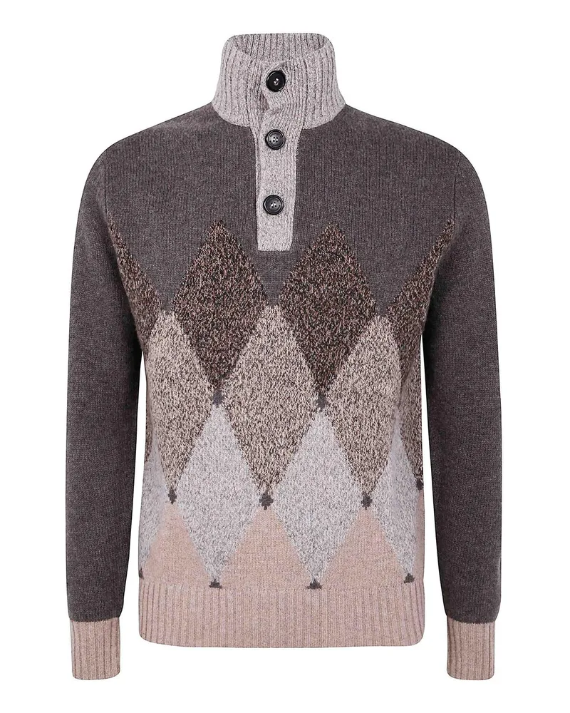 Ballantyne Rollkragenpullover - Braun Braun