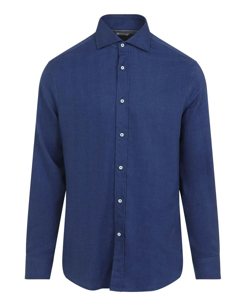 Brunello Cucinelli Hemd - Blau Blau