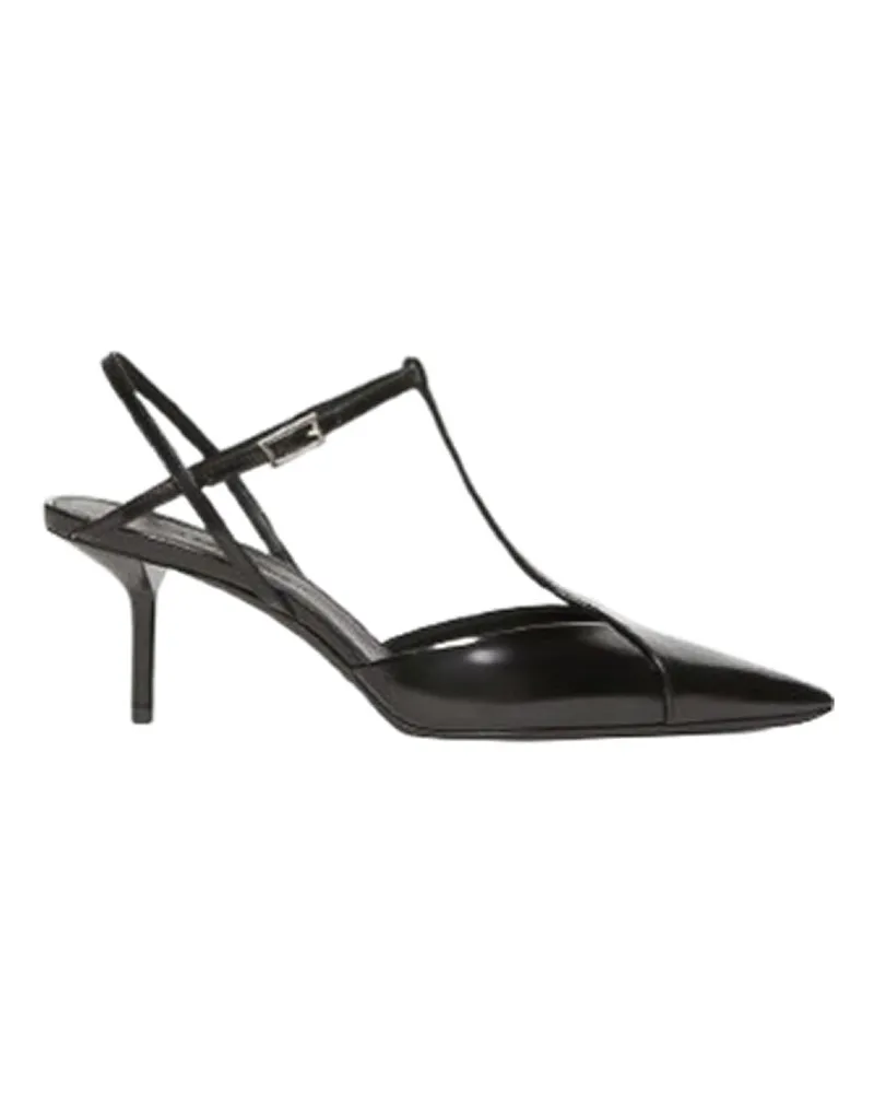 Max Mara Sandalen - Schwarz Schwarz