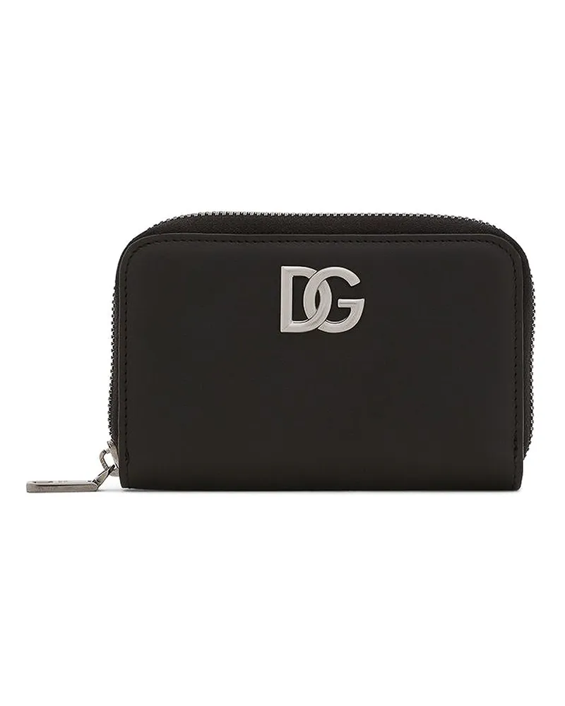 Dolce & Gabbana Portemonnaie - Schwarz Schwarz
