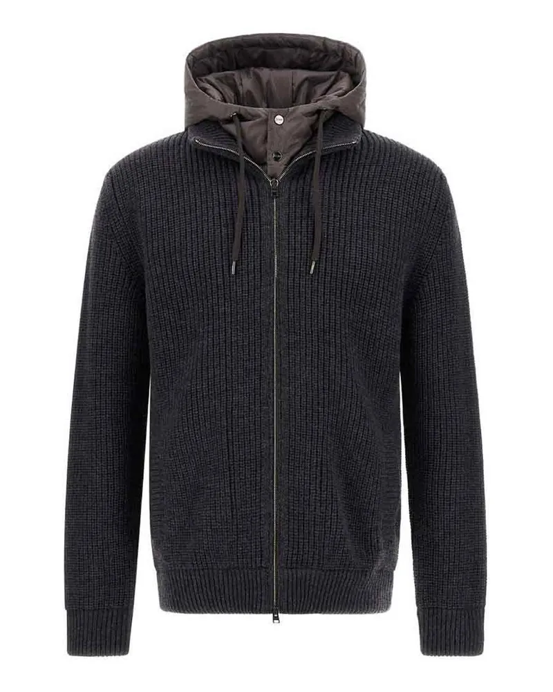 Herno Cardigan - Grau Grau