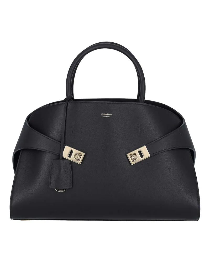 Ferragamo Umhängetasche - Schwarz Schwarz