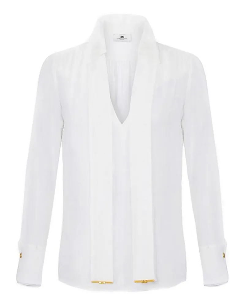 Elisabetta Franchi Hemd - Weiß Weiß