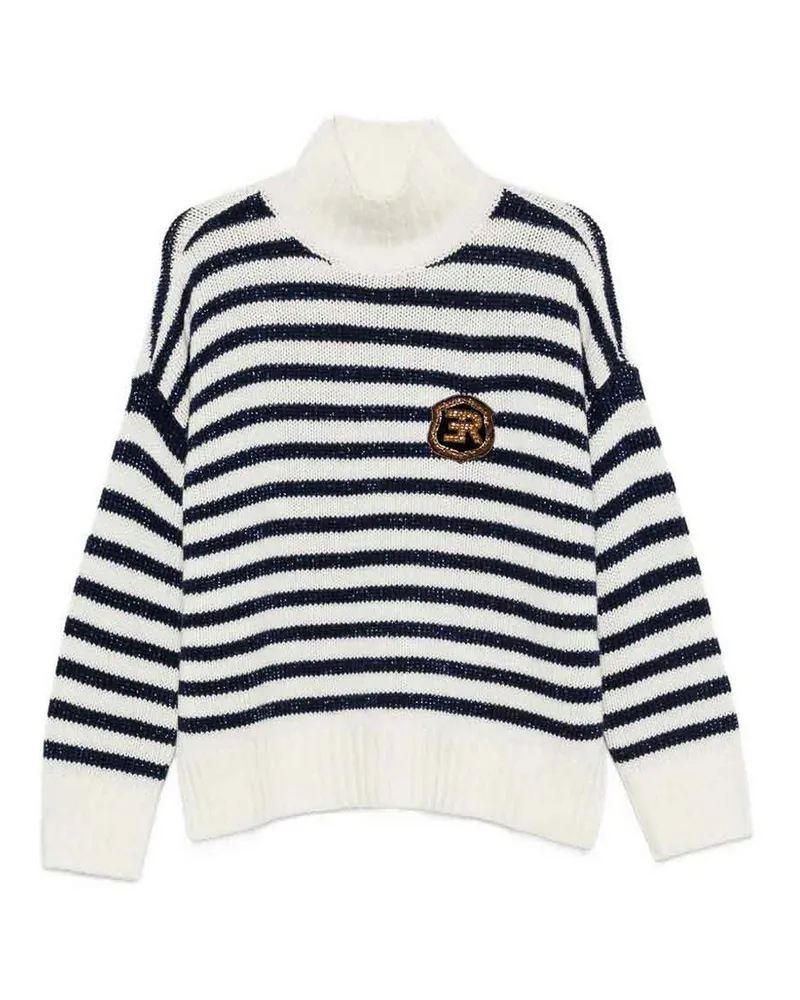Ermanno Scervino Rollkragenpullover - Weiß Weiß