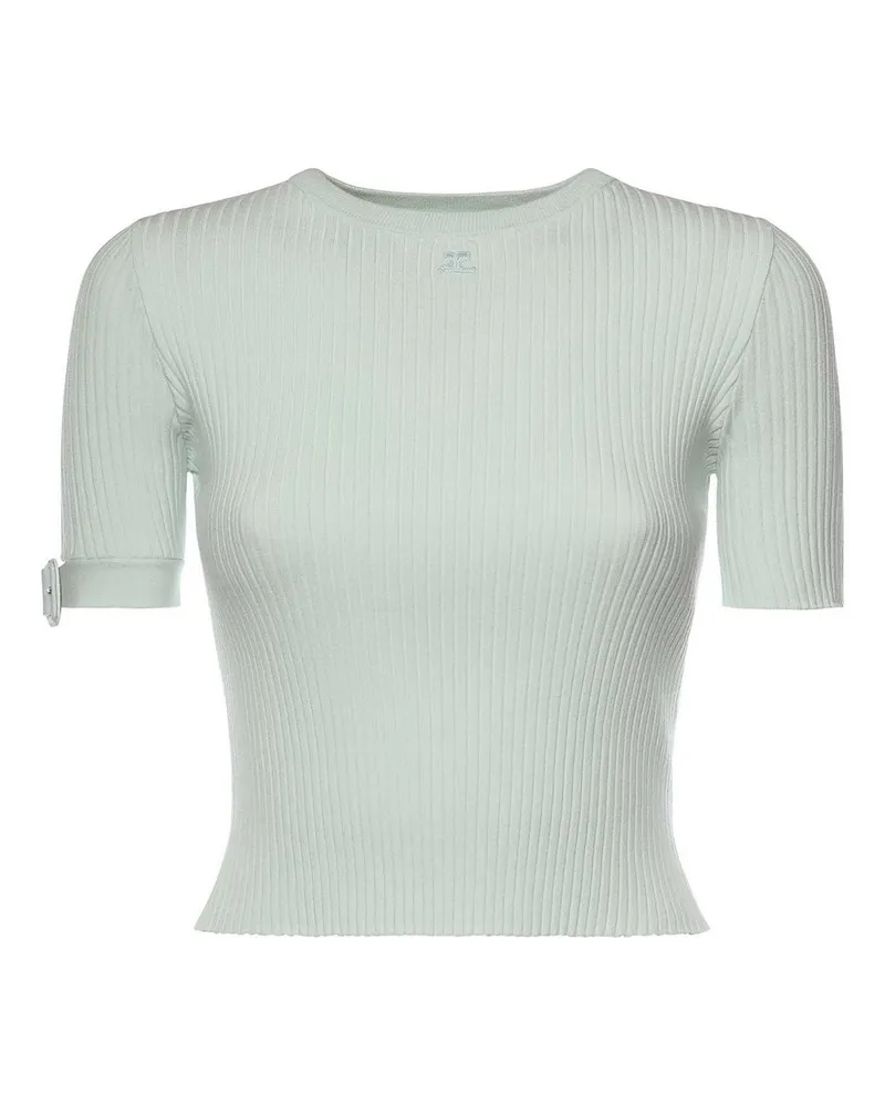 Courrèges Top - Hellgrün Hellgrün