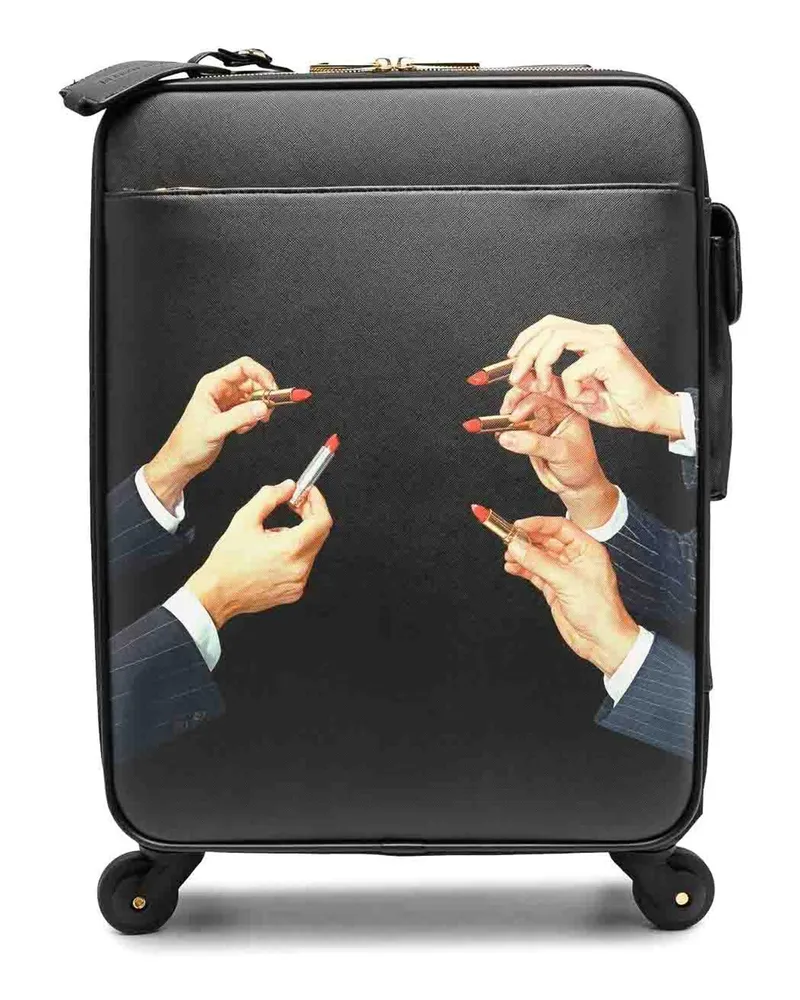 Seletti Reisetasche - Schwarz 