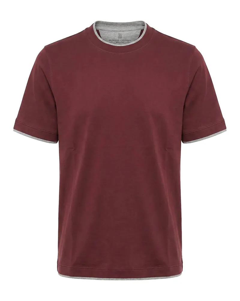 Brunello Cucinelli T-Shirt - Schwarz Schwarz