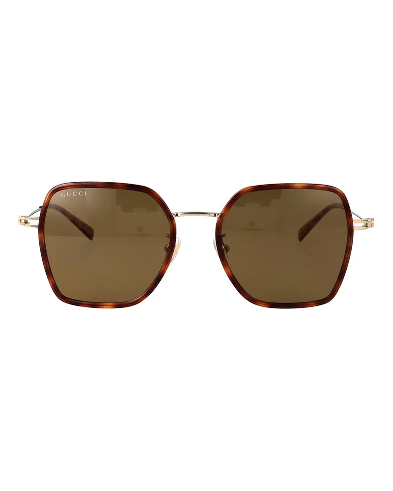 Gucci Sonnenbrille - Braun Braun