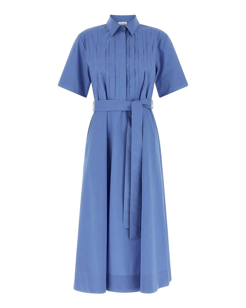 P.A.R.O.S.H. P. A.R. O.S. H. Knielanges Kleid - Hellblau Hellblau