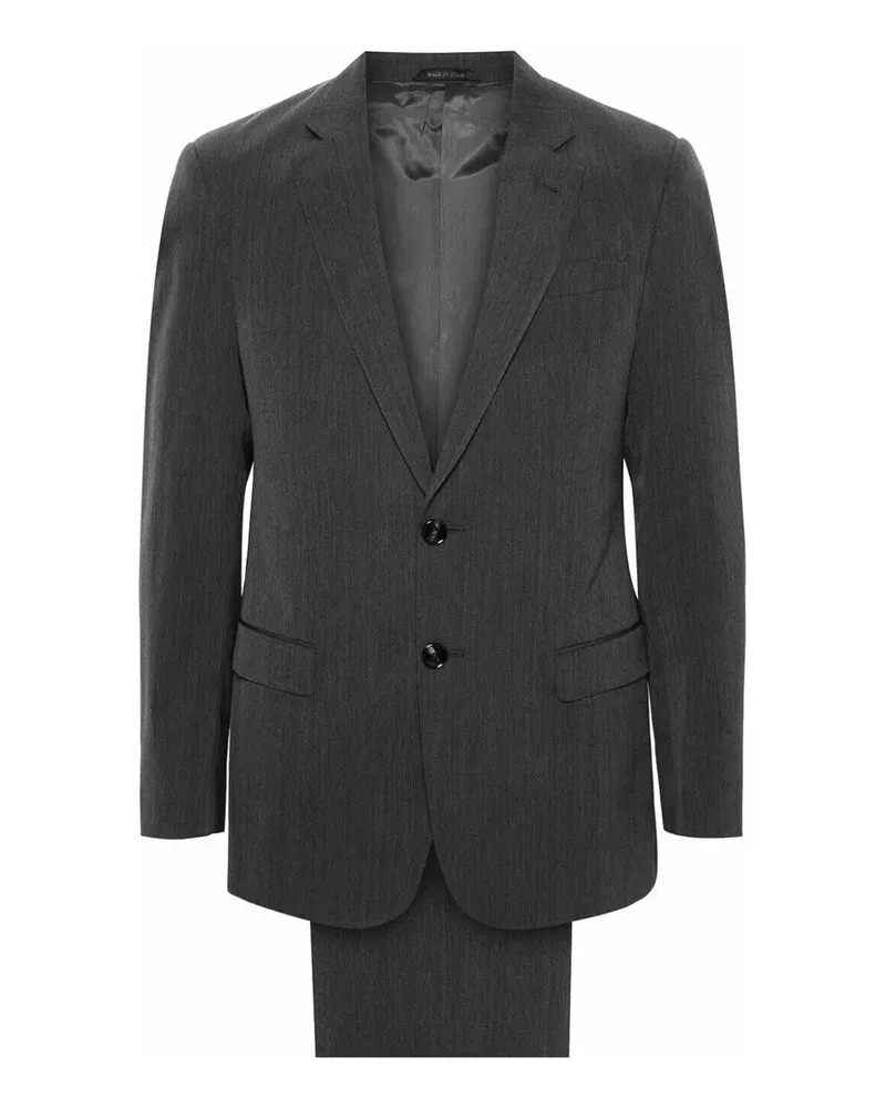 Giorgio Armani Eleganter Anzug - Schwarz Schwarz