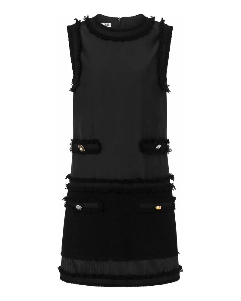 Moschino Knielanges Kleid - Schwarz Schwarz
