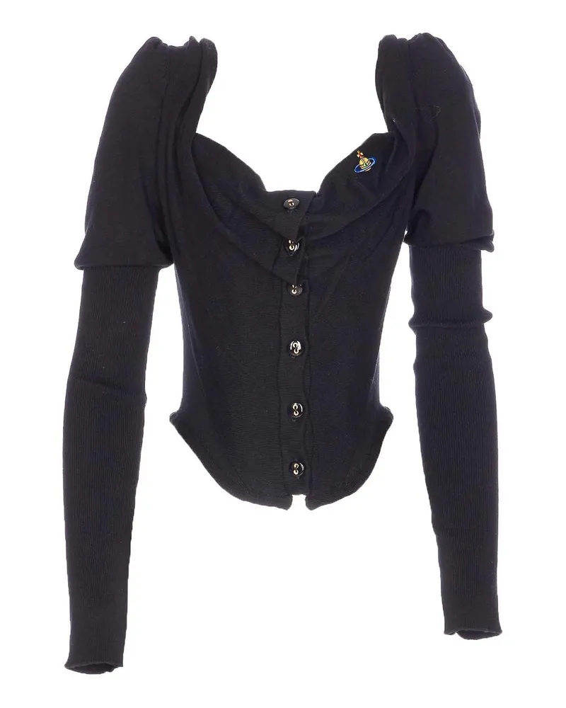 Vivienne Westwood Top - Schwarz Schwarz