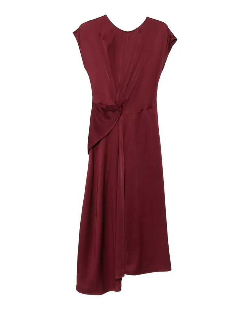 Victoria Beckham Knielanges Kleid - Dunkelrot Dunkelrot