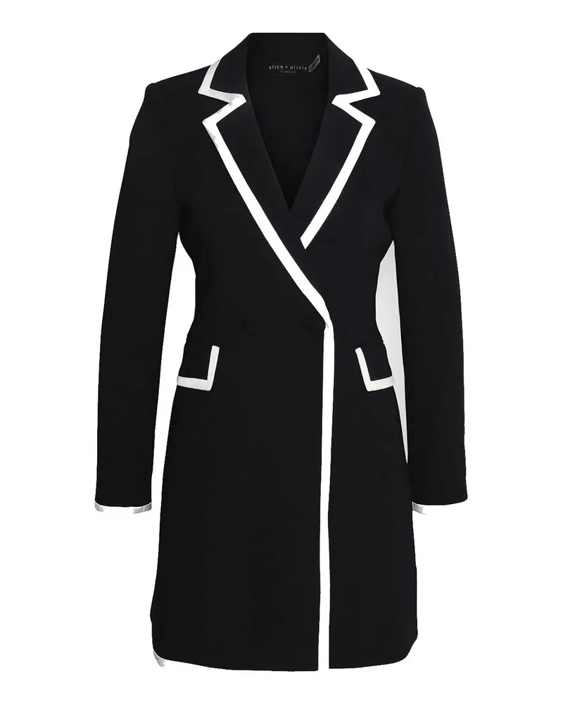 Alice + Olivia Kurzes Kleid - Schwarz Schwarz