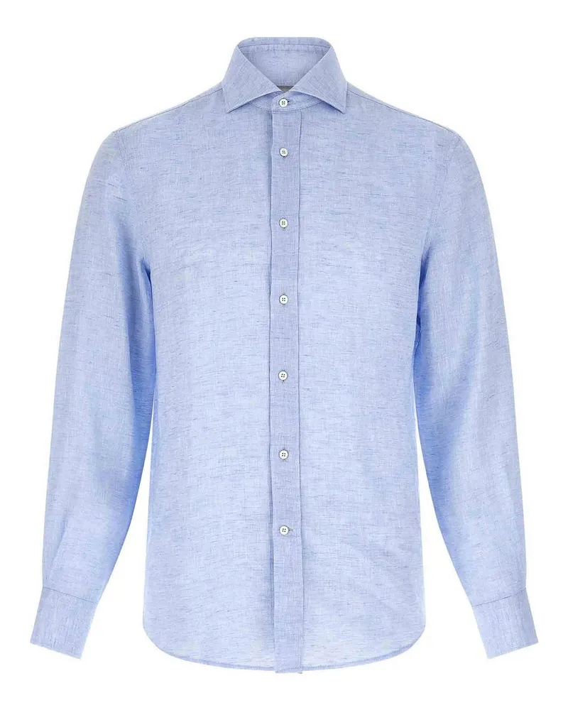 Brunello Cucinelli Hemd - Hellblau Hellblau