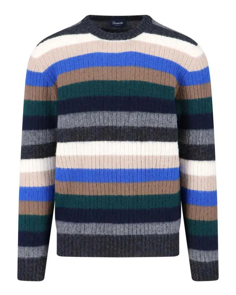 Drumohr  Rundhalspullover - Bunt Bunt