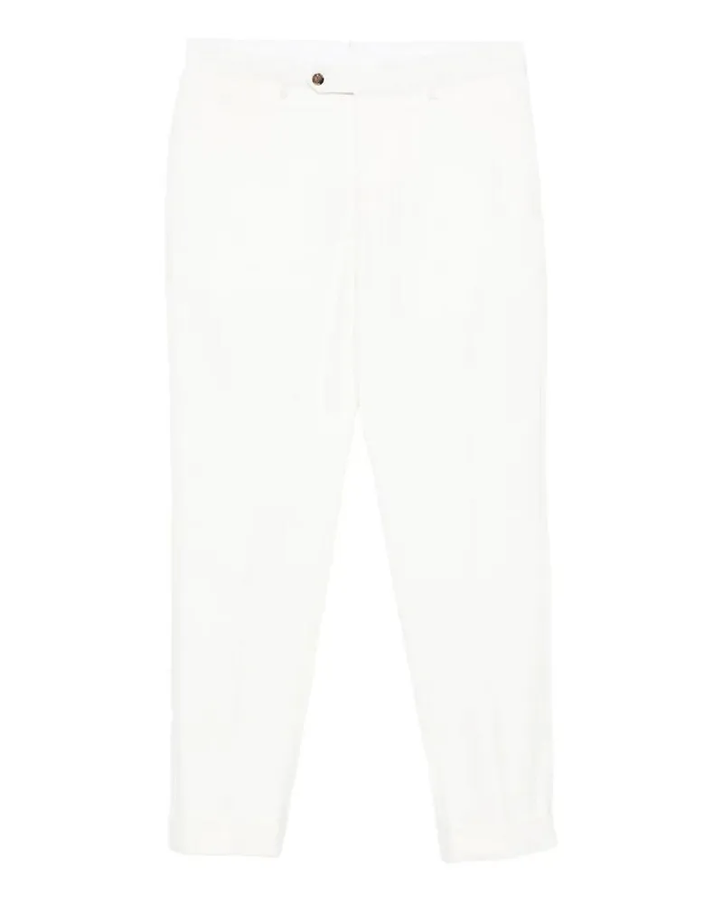 BARBA Casual Hose - Weiß Weiß