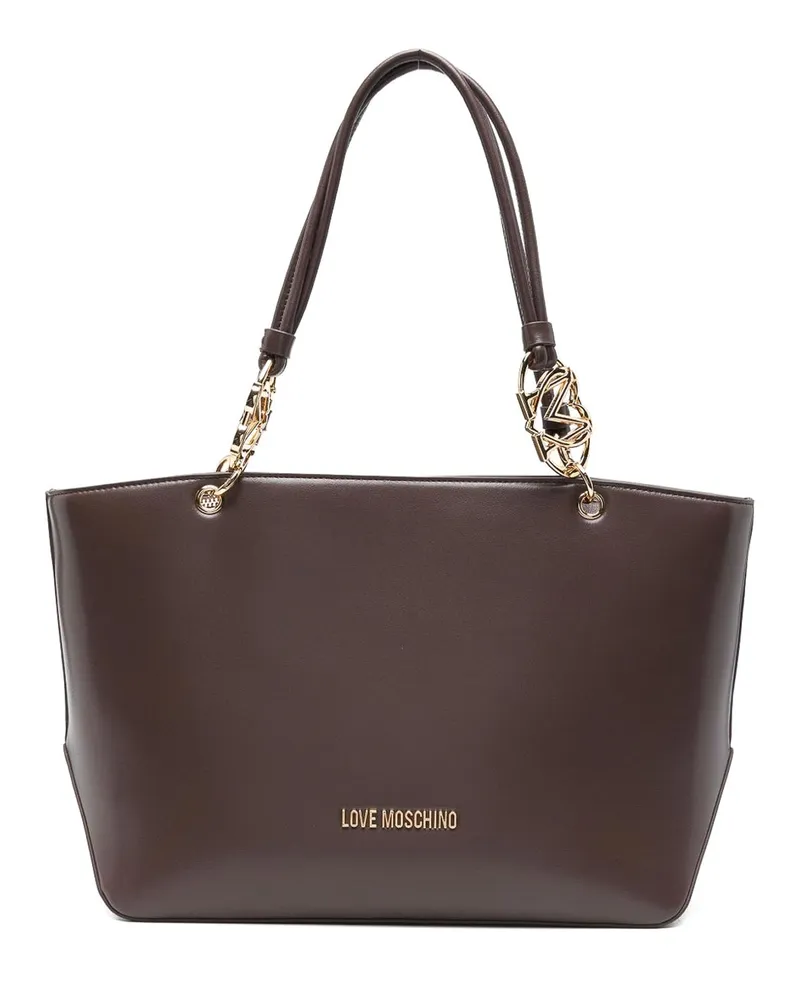 Moschino Shopper - Braun Braun