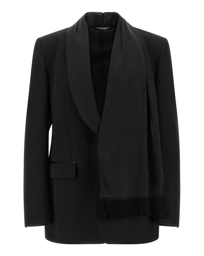 Dolce & Gabbana Blazer - Schwarz Schwarz