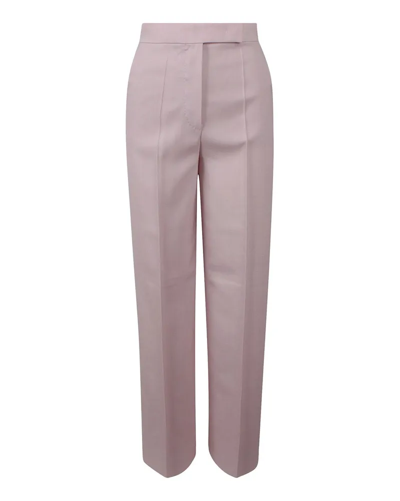 Max Mara Formale Hose - Rosa Rosa